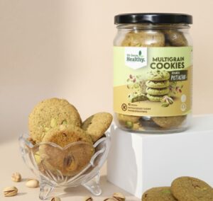 Multigrain Pista Cookies